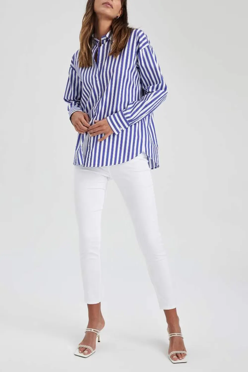 White Skinny Trousers