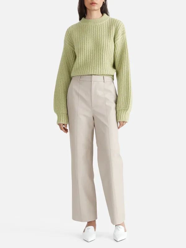 Max Open Back Design Knit Sweater