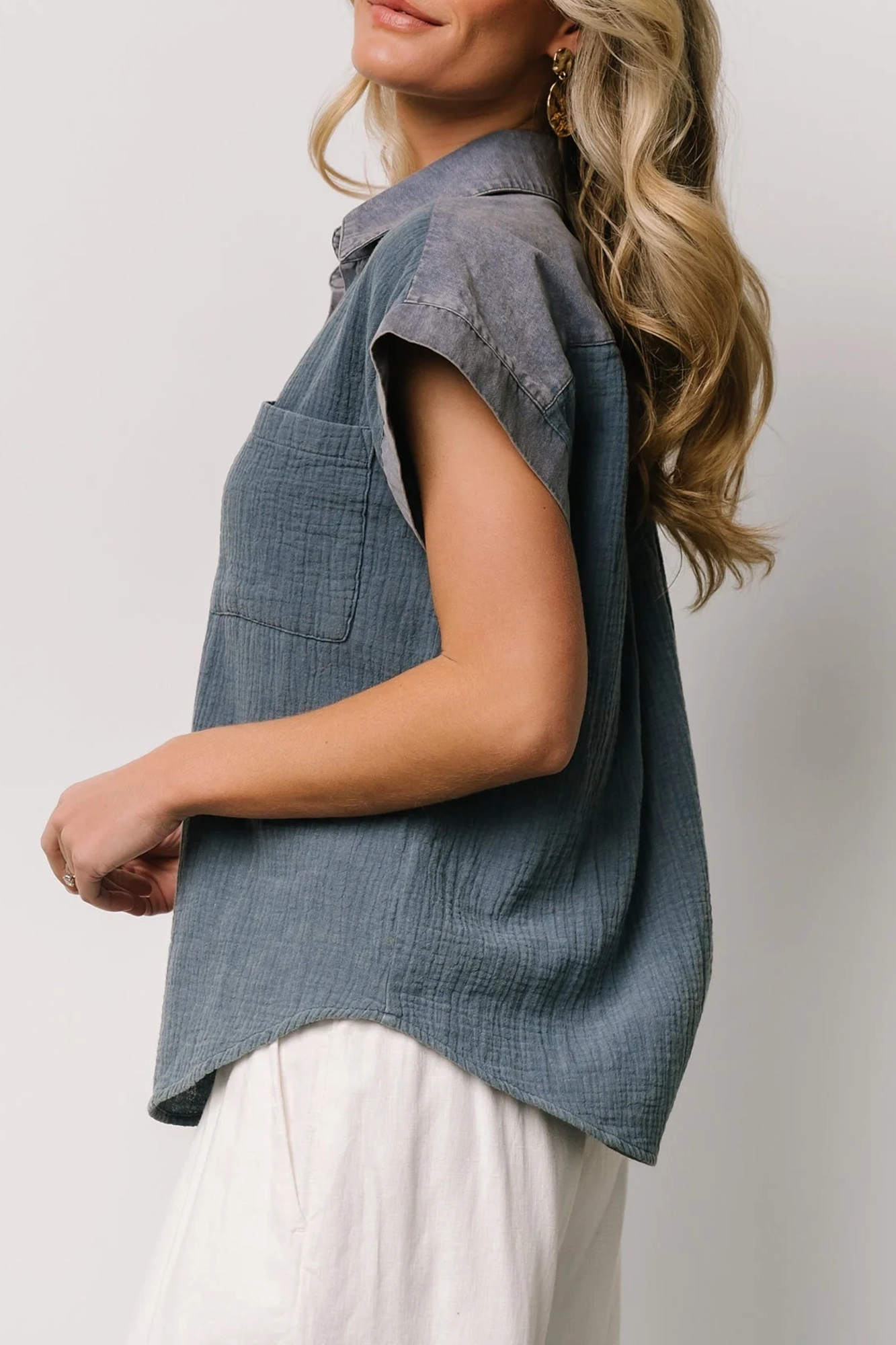 Daily Soft And Breathable Turn-Down Collar Shirt