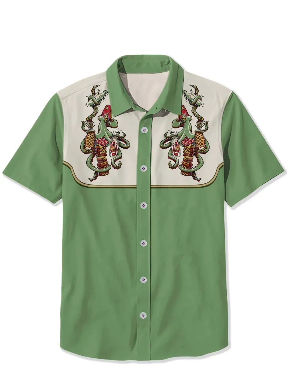 Octopus Bartender Shirt