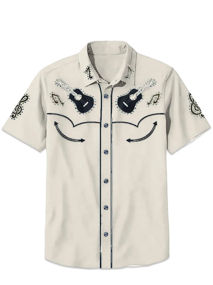 Country And Western Guitar Shirt