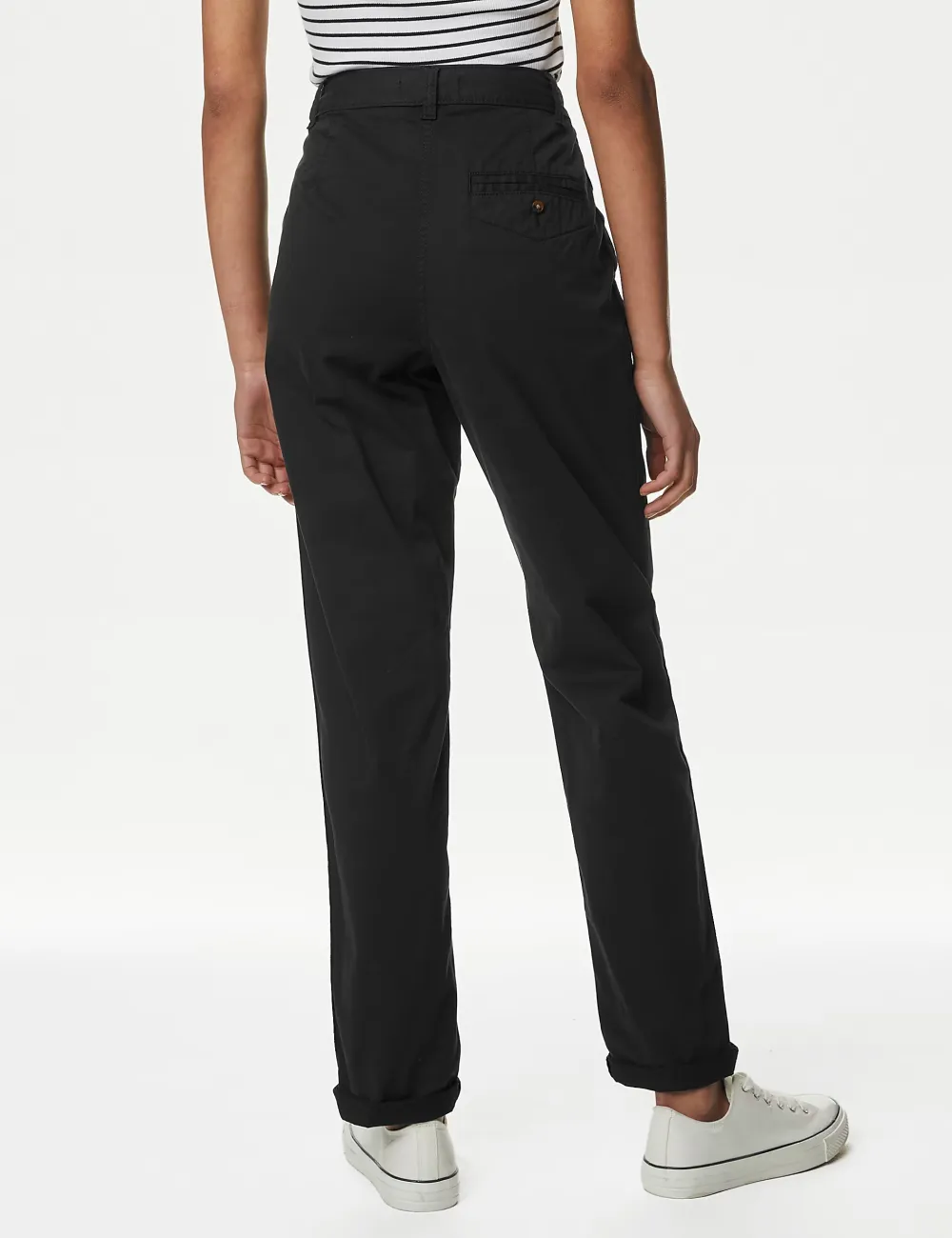 Cotton Rich Tea Dyed Slim Fit Chinos Grey