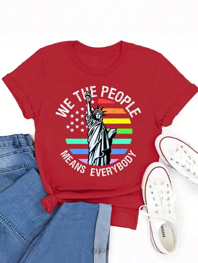 We The People Means Everybody Teacher T-Shirt