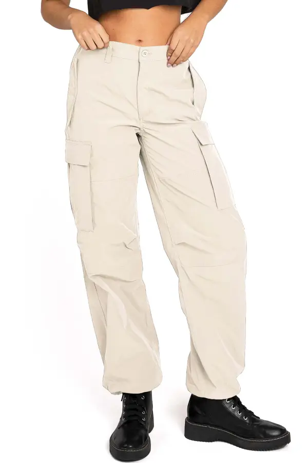 Olive Green Skater - Style Cargo Pants