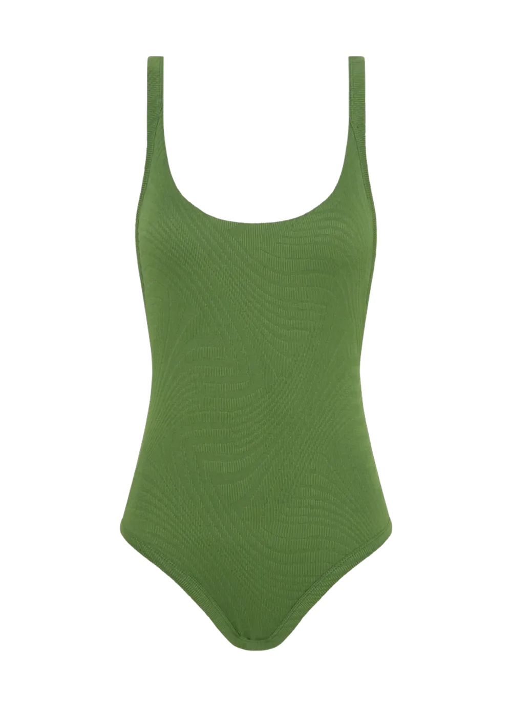Solid Color One Piece Swim