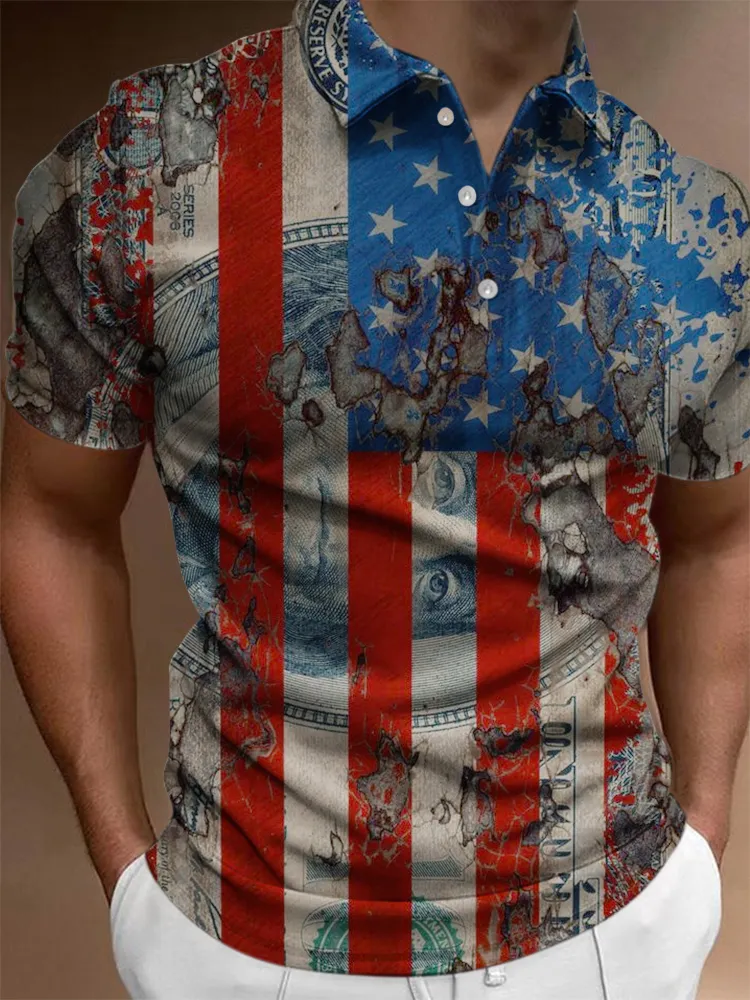Men's Independence Day Polo Shirt