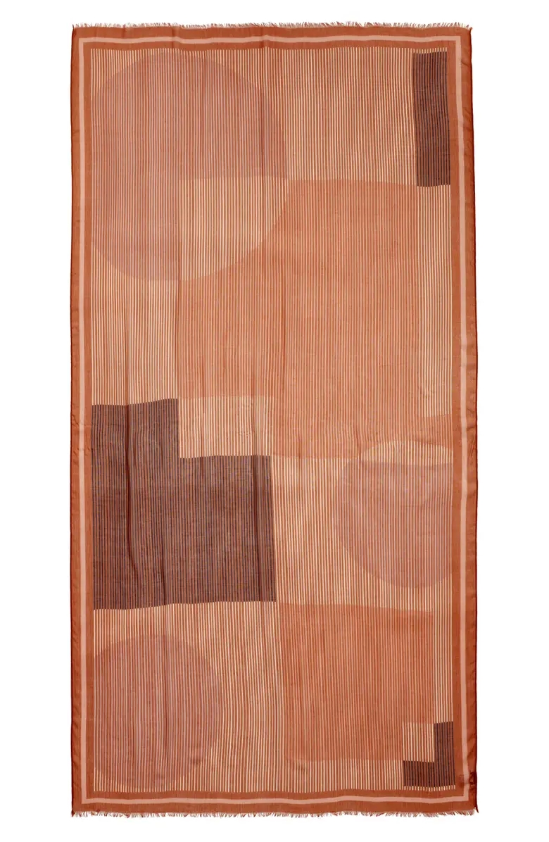Print Modal & Silk Scarf