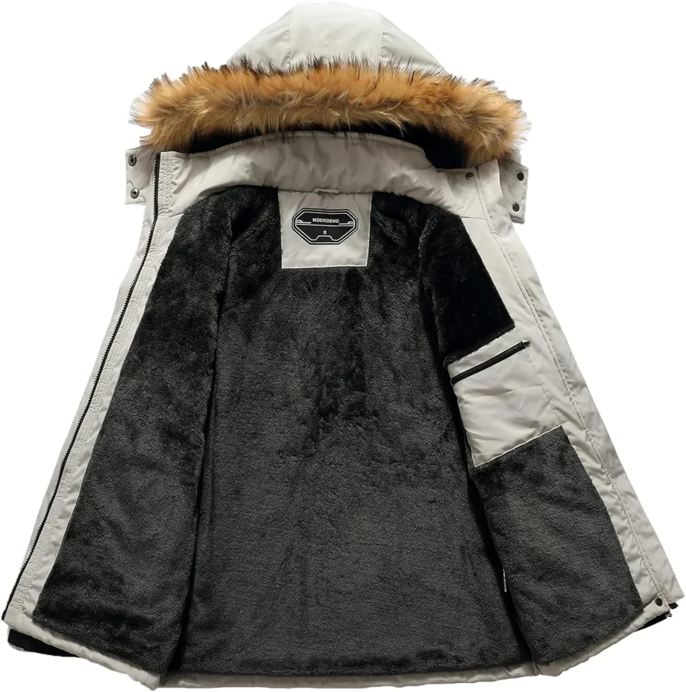 Women's Waterproof Ski Snow Jacket Winter Warm Hooded Snow Coat Mountain Windproof Ski Jacket For Women