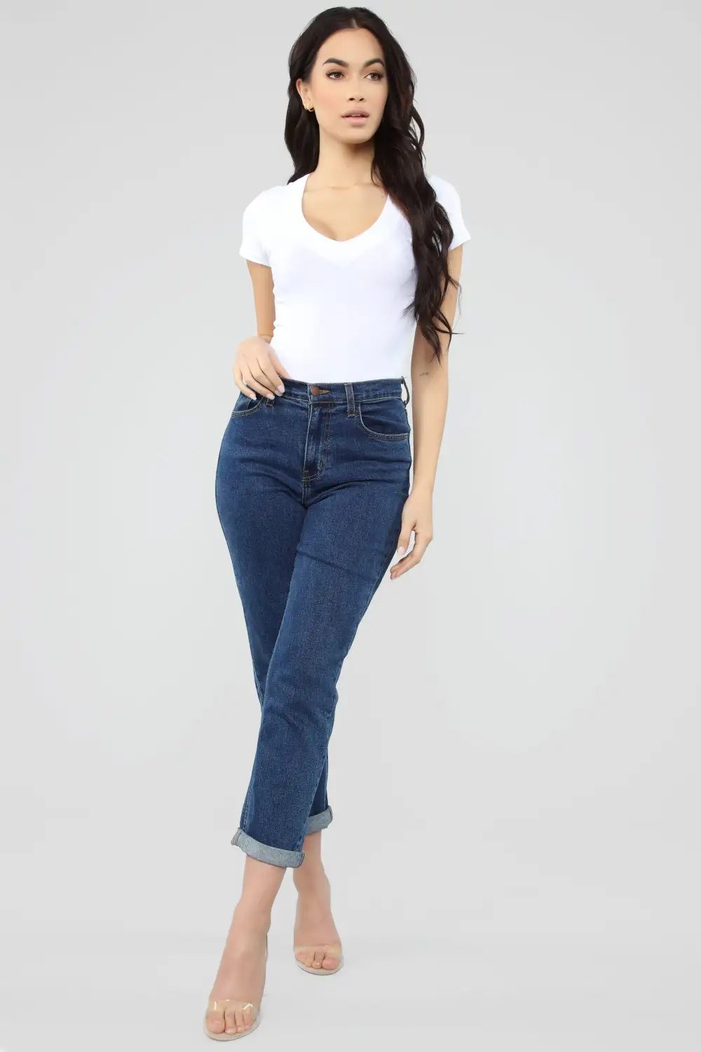 Not On My Level Top - White