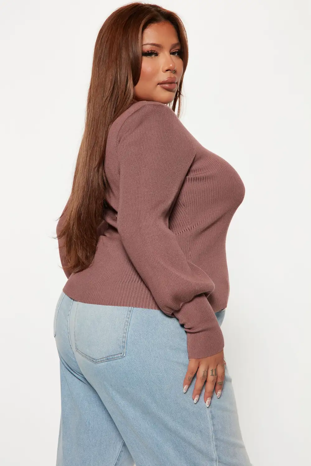 Higher Love Sweater - Brown