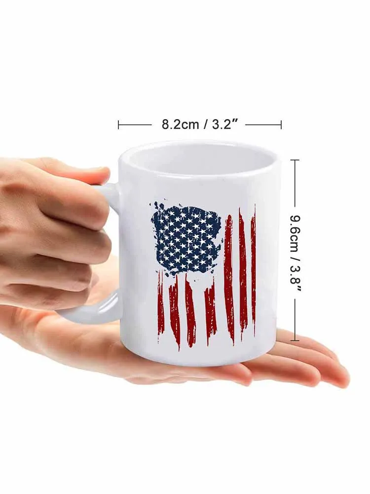 Double-Sided Mug With National Flag Print