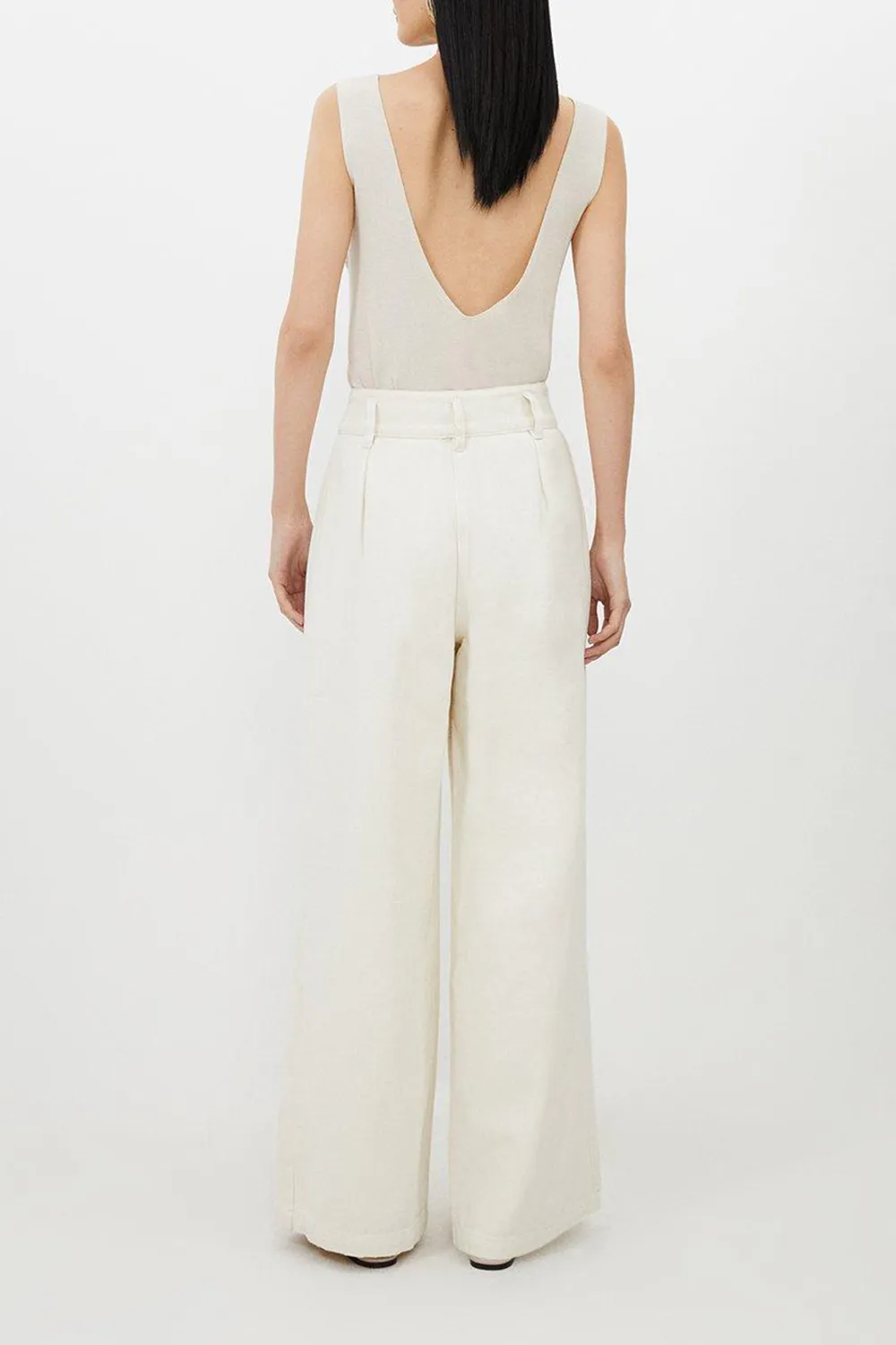Daily Denim Wide Leg Trousers
