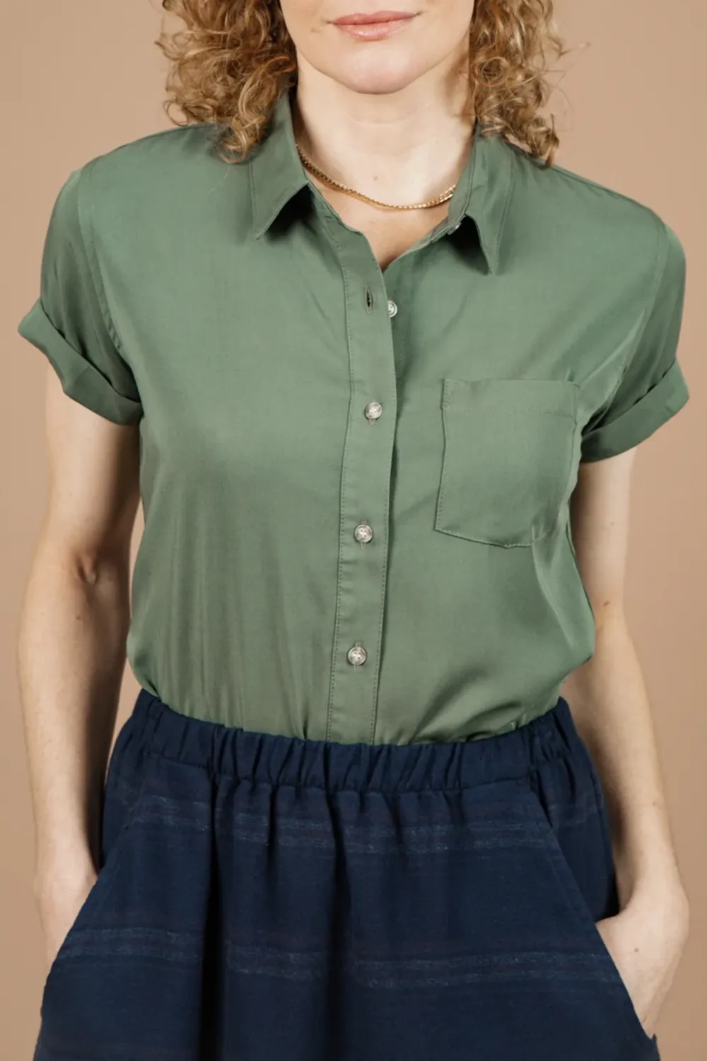 The Commuting Green Shirt