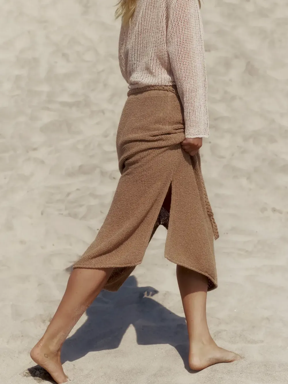 Elementary Beach Knitted Skirt