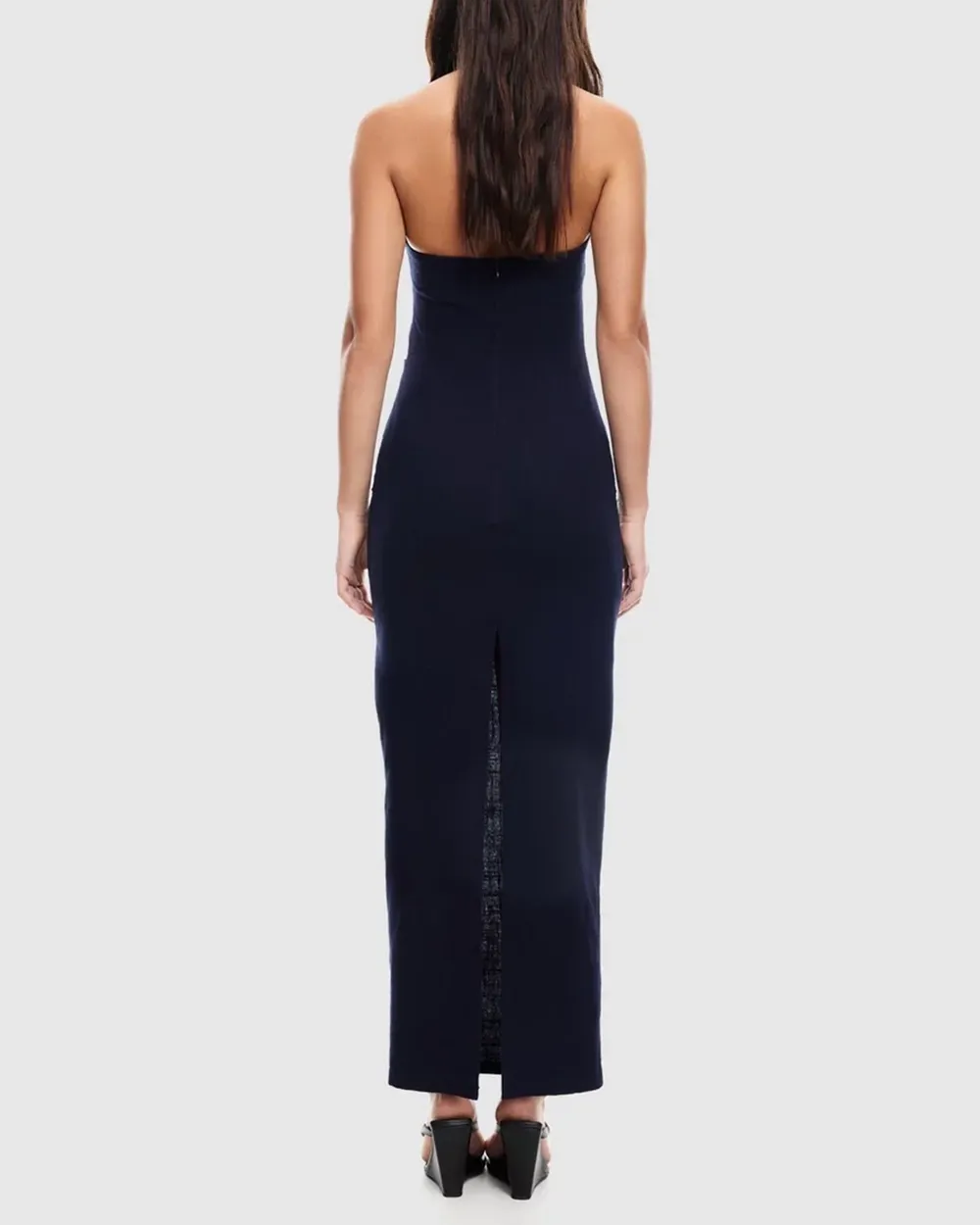 Halter Neck Slim Maxi Dress