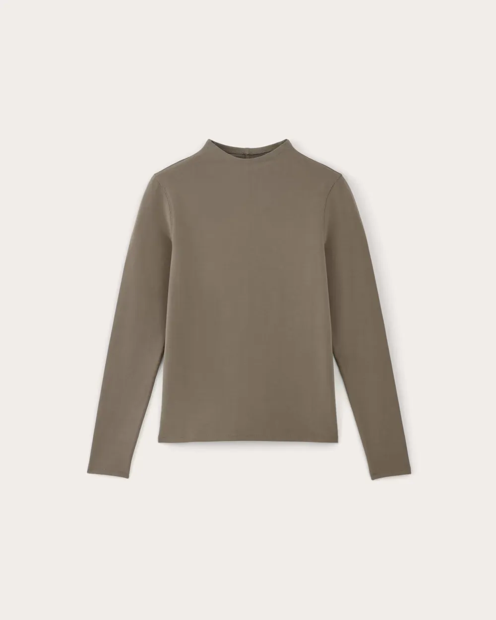 Long Sleeve Funnel-Neck Tee