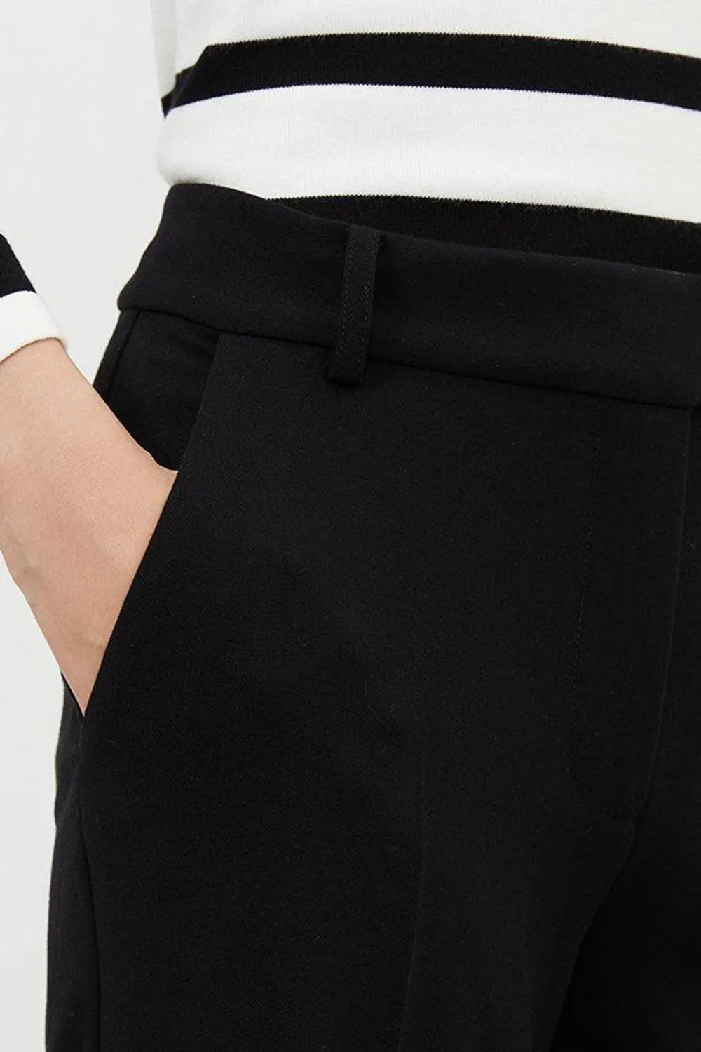 Tailored Essential Straight Leg Trousers
