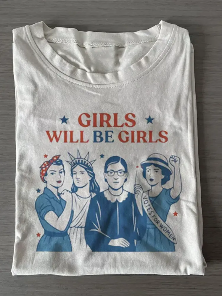 Girls Will Bill Girls T-Shirt