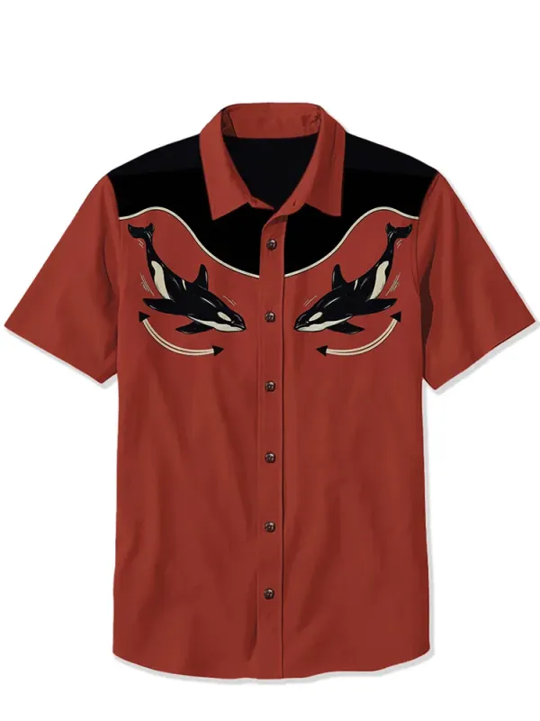 Ocean Killer Whale Shirt