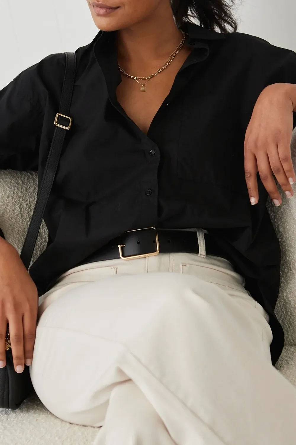 Plain Oversized Shirt