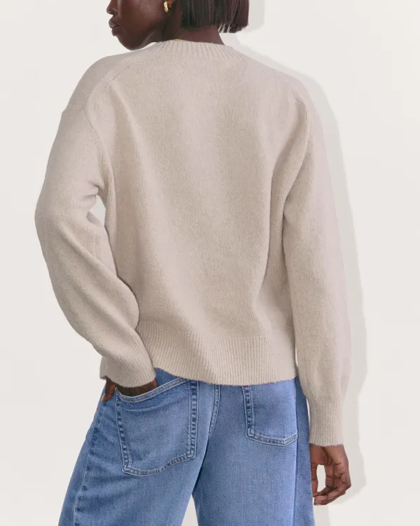 Casual Crew Plush Cotton Sweater