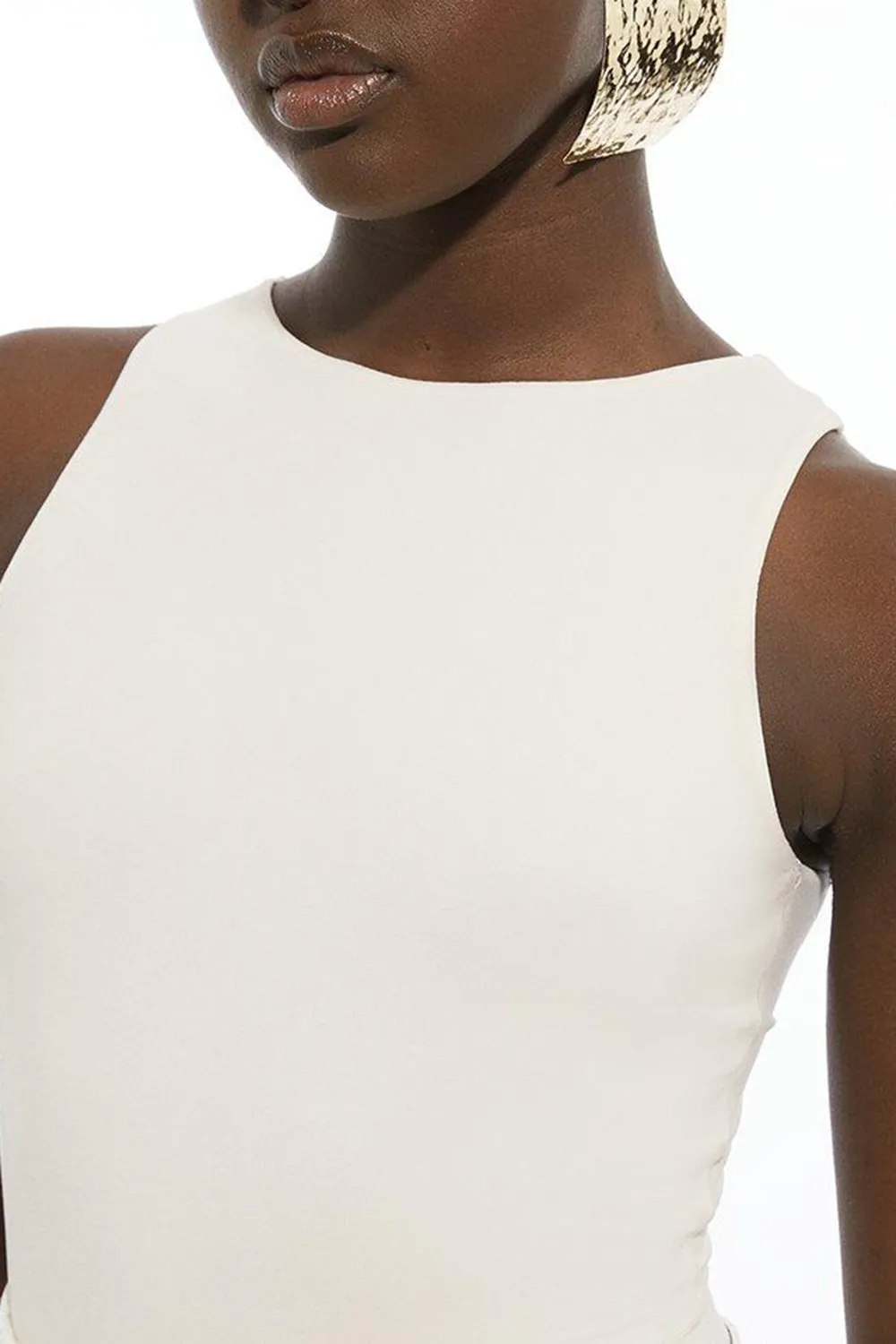 Contour Jersey Halterneck Bodysuit