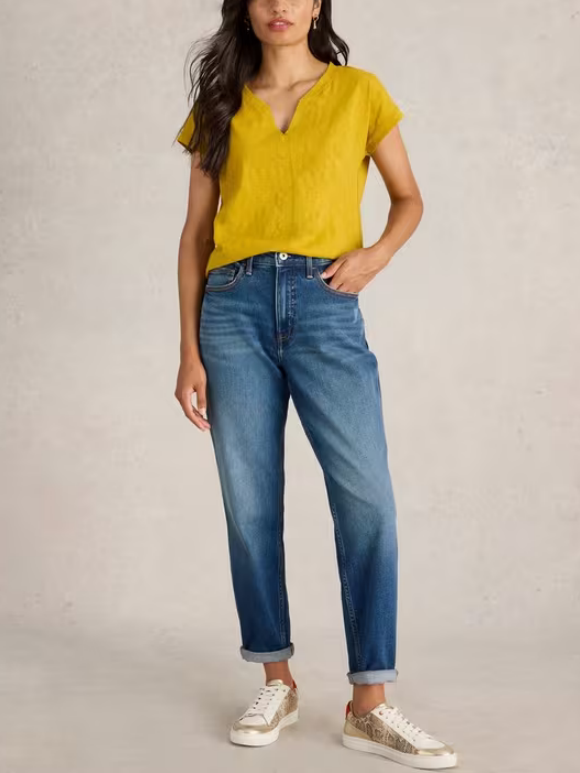 Daily Notch Neck T-Shirt