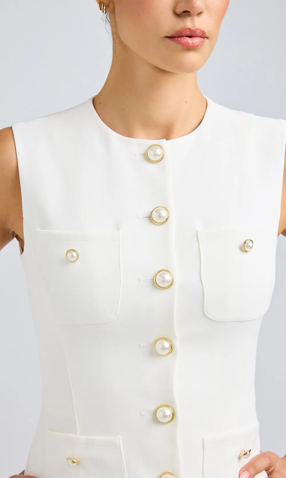 Sleeveless Dormal Tops