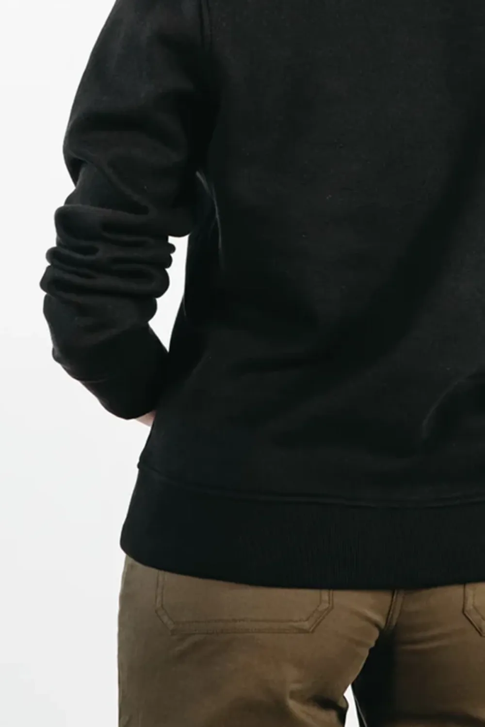 The Crew Black Sweatshirt
