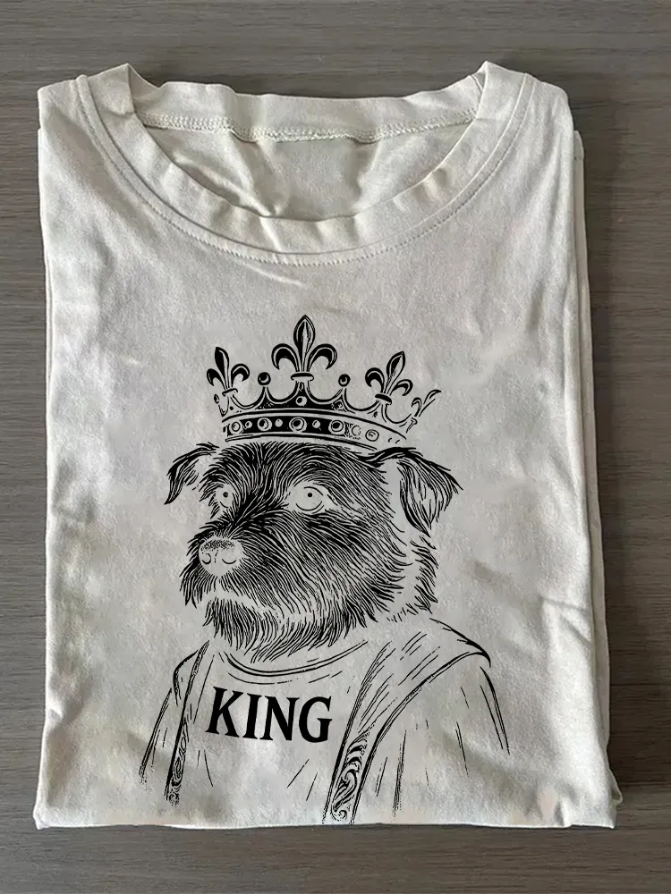 The Majestic Dog King Charles The Leader Among Dogs T-Shirt