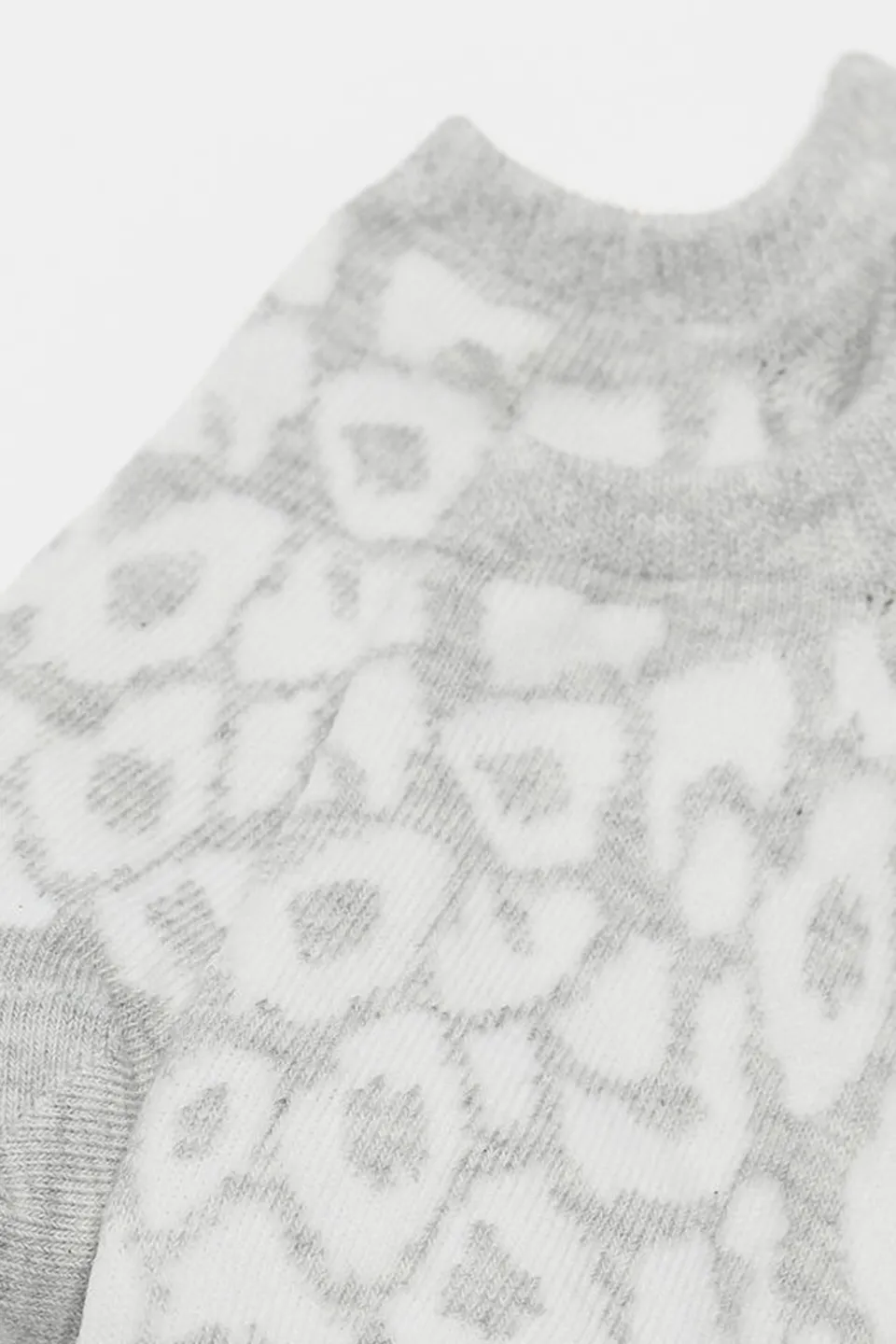 Wild Print No-Show Socks for Sneakers