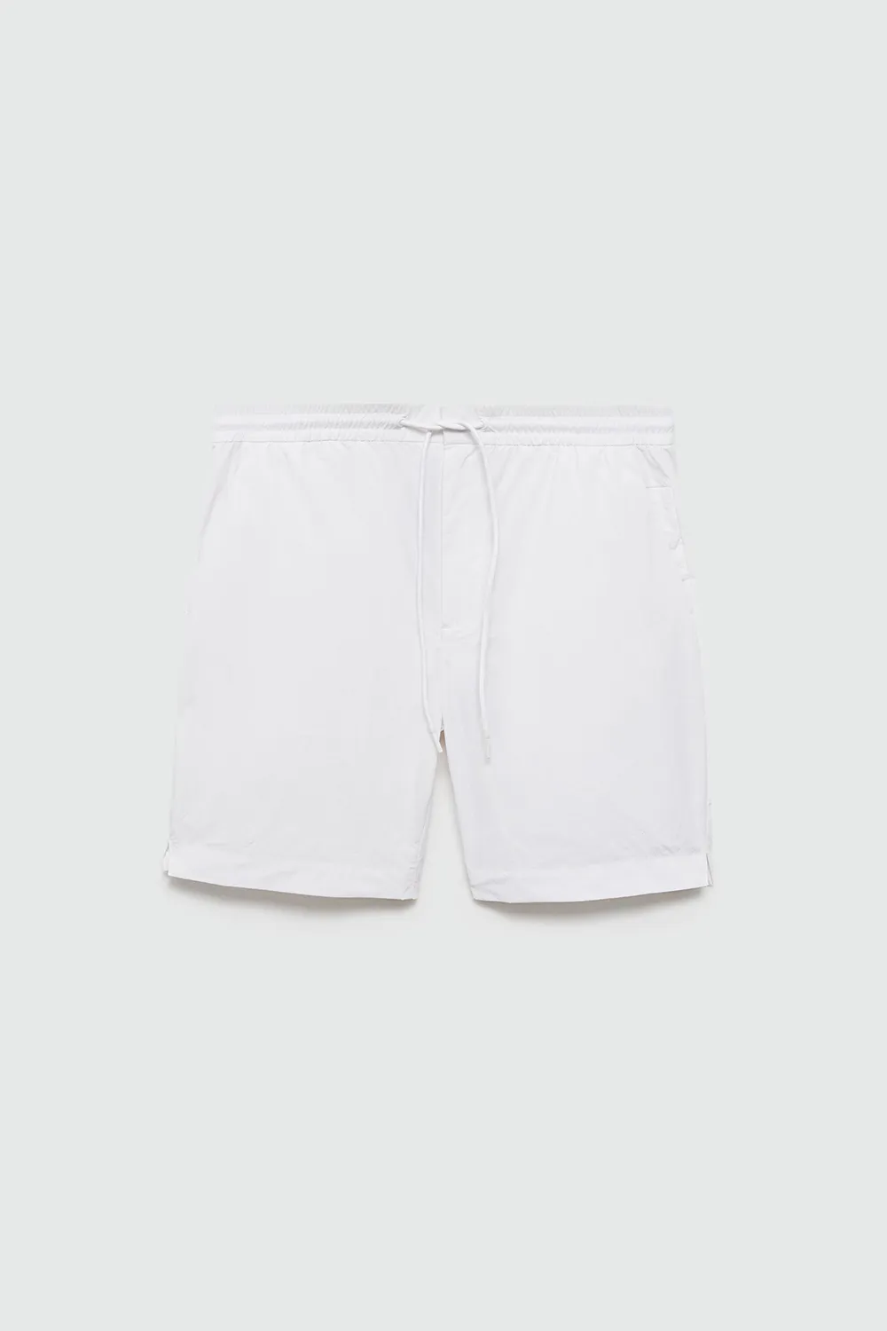 Water-Repellent Shorts With Drawstring