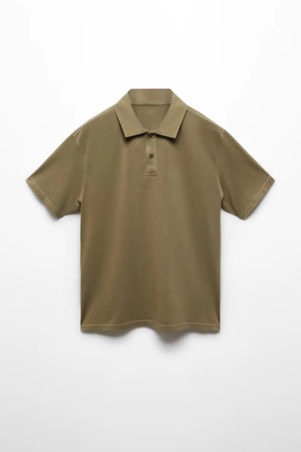 100% Cotton Relaxed-Fit Polo Shirt