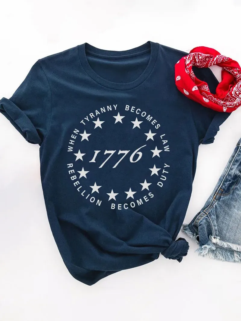 When Tyranny Becomes Law Rebellion Becomes Duty Teacher T-Shirt