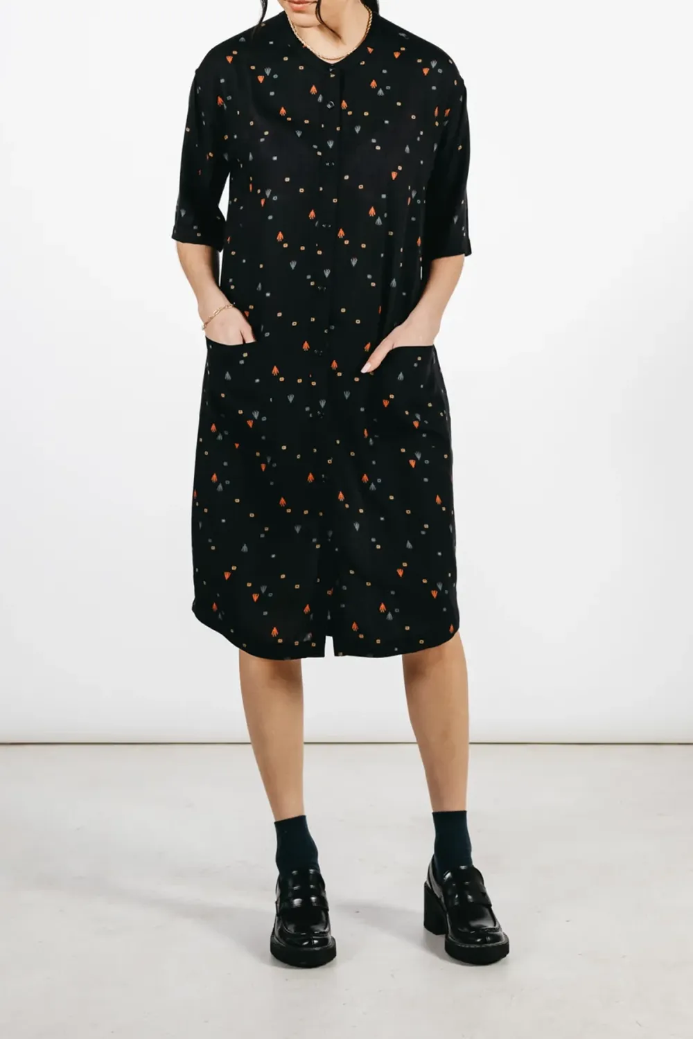 The Casual Crew Neck Dress