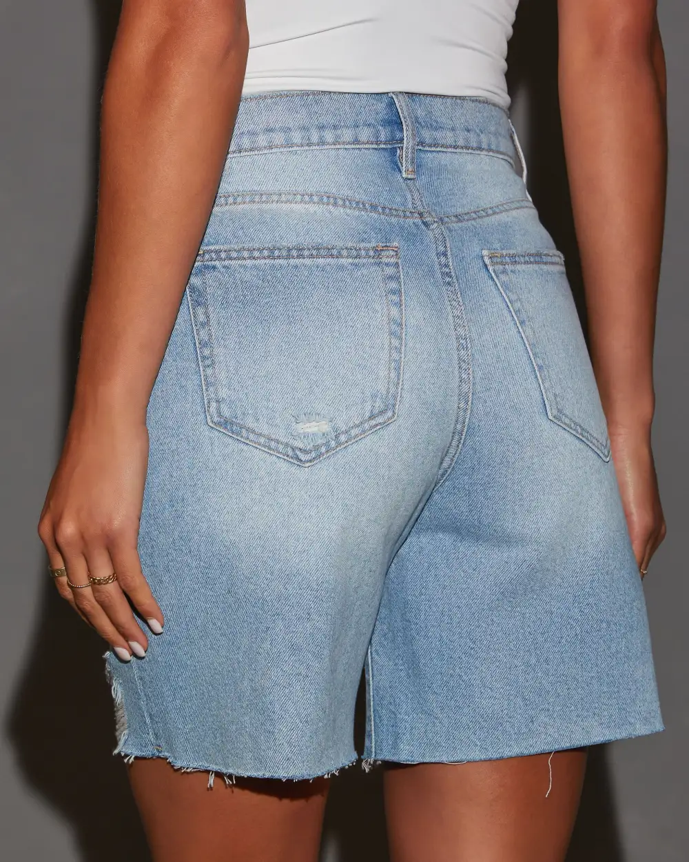 Ribbed Knit Short