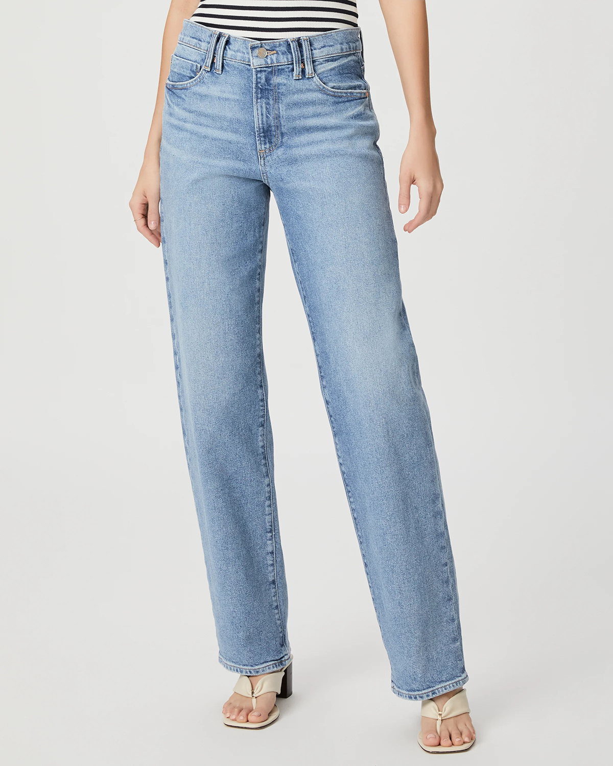 Light Blue Cotton Jeans