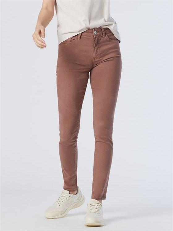 Casual Style Cotton Skinny Pants