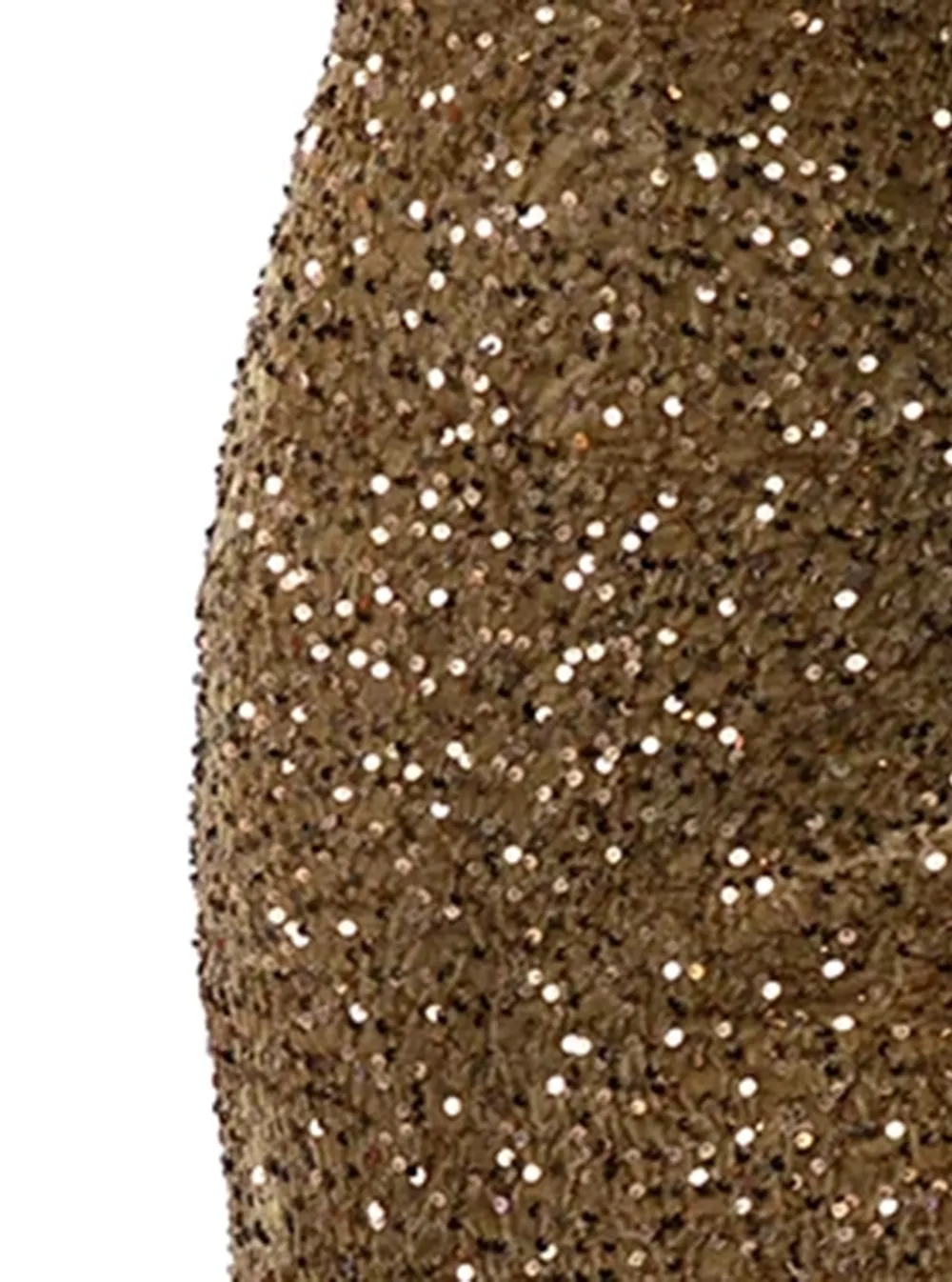Square Neck Sequin Cocktail Dress