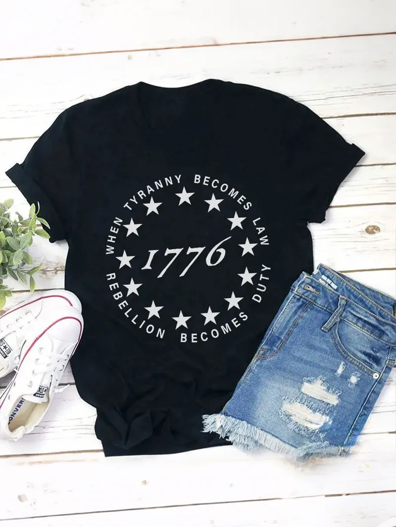 When Tyranny Becomes Law Rebellion Becomes Duty Teacher T-Shirt