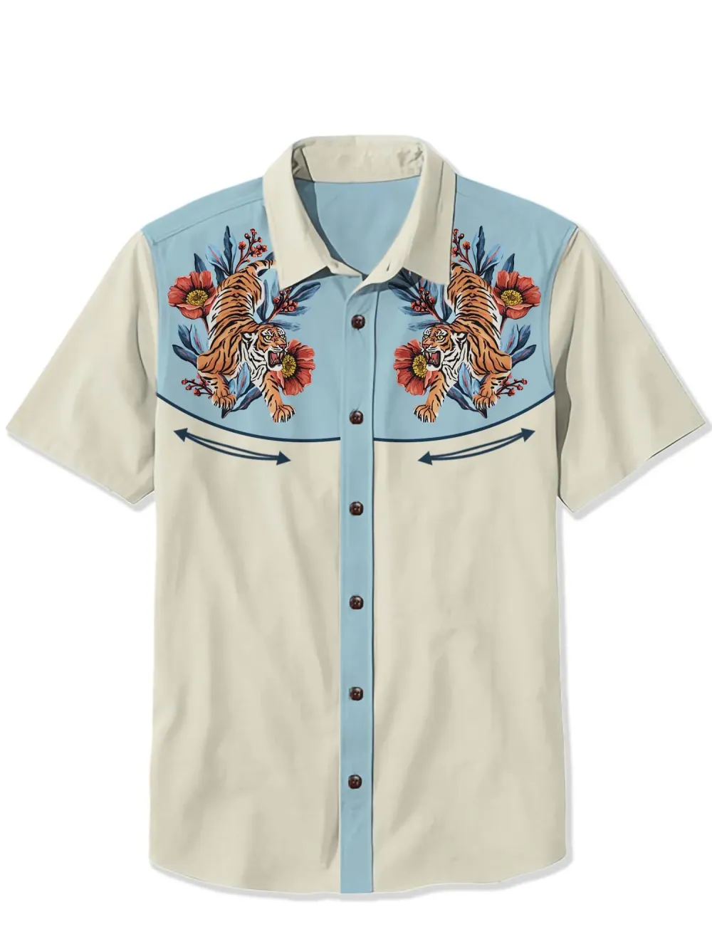 Flower Tiger Shirt