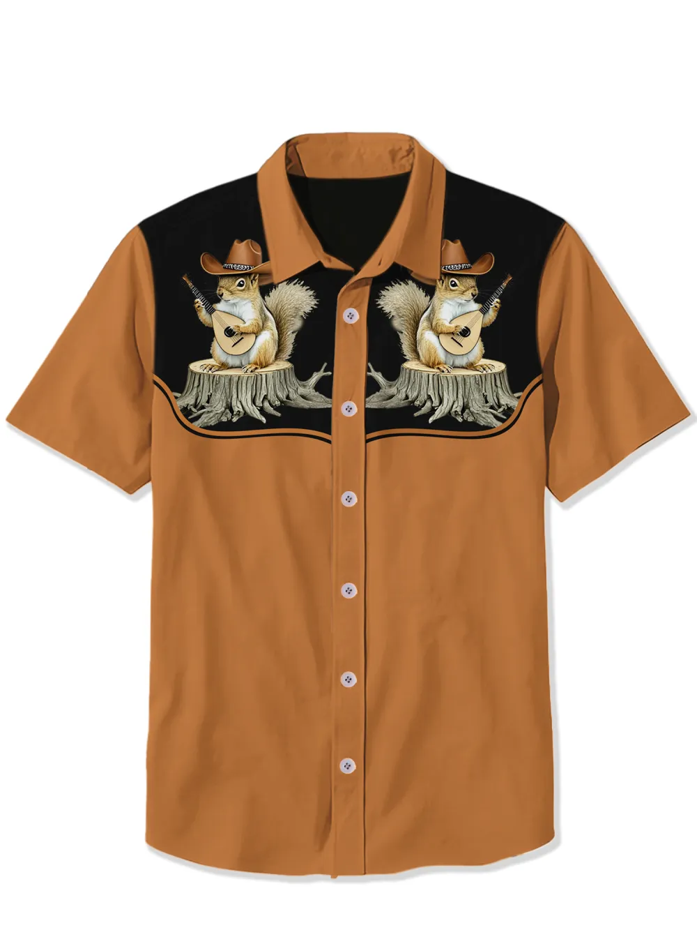 Retro Squirrel Mandolin Shirt
