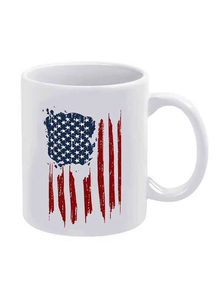 Double-Sided Mug With National Flag Print