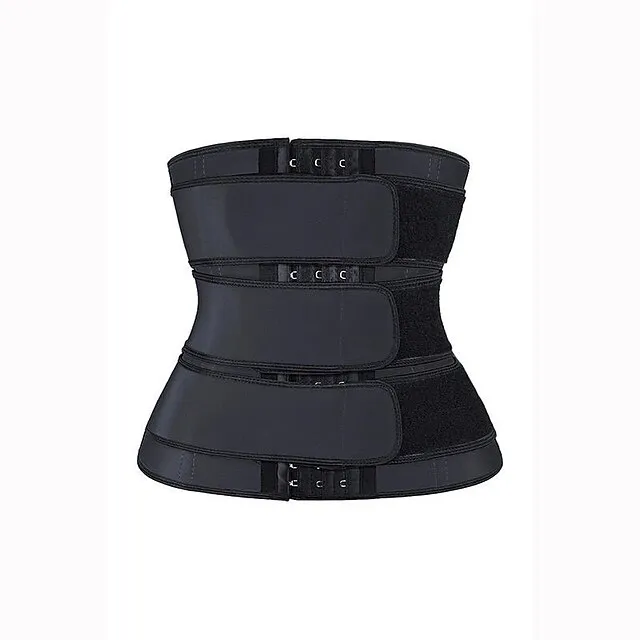 Body Shaper Sweat Waist Trimmer Sauna Belt Sports Neoprene Yoga Gym Workout Pilates Adjustable Durable Weight Loss Tummy Fat Burner Hot Sweat For Women