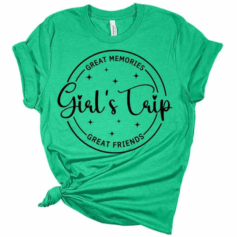 Girl's Trip Great Memories Great Friends Women's Graphic Tee