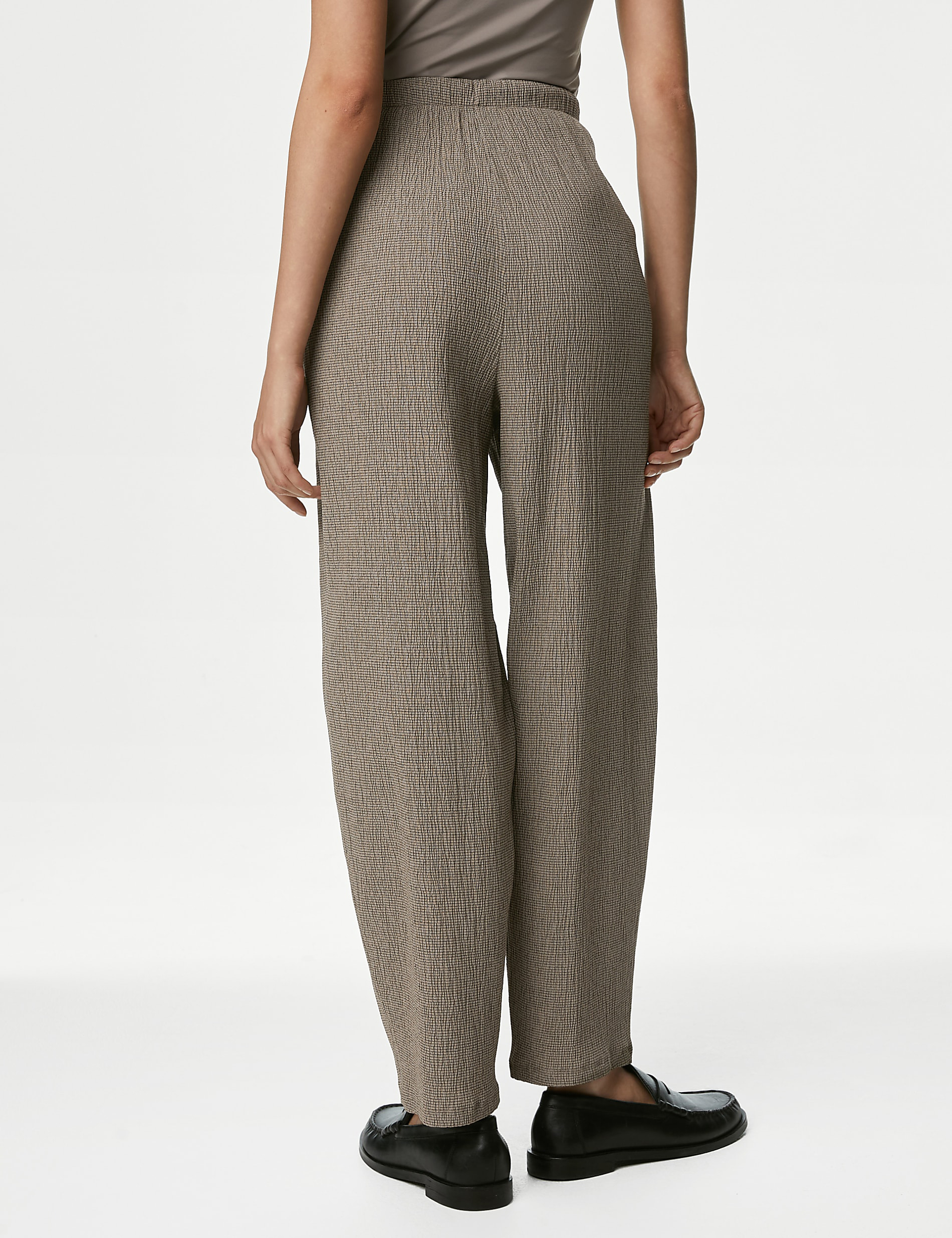 Brown Wide Leg Pants