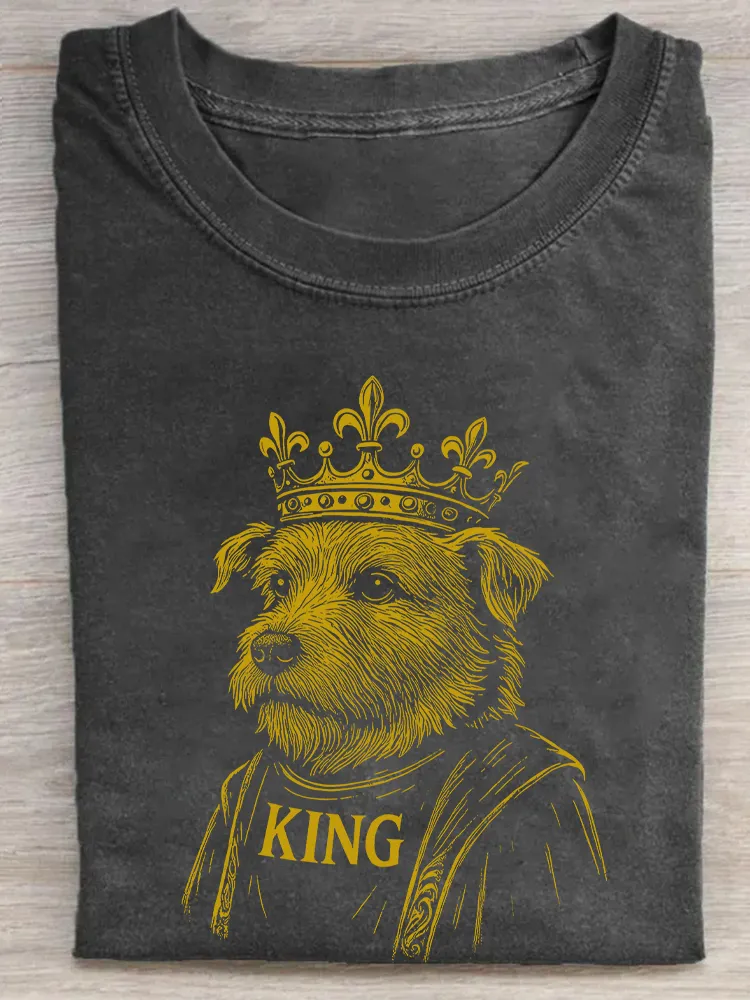 The Majestic Dog King Charles The Leader Among Dogs T-Shirt