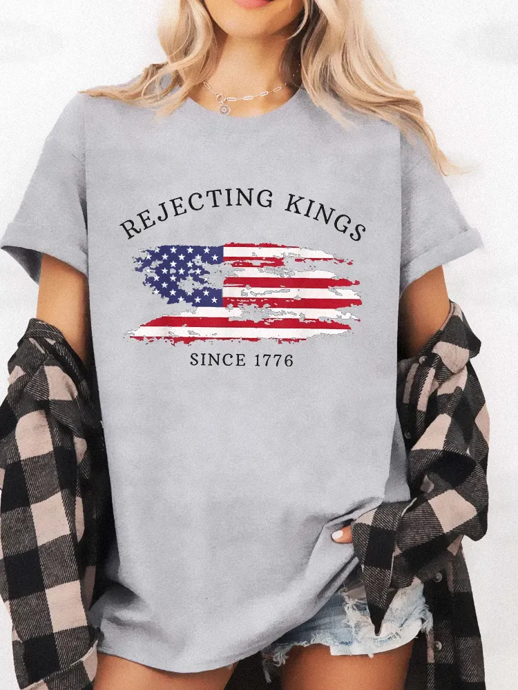 Rejecting Kings Since 1776 Protest Unisex T-Shirt
