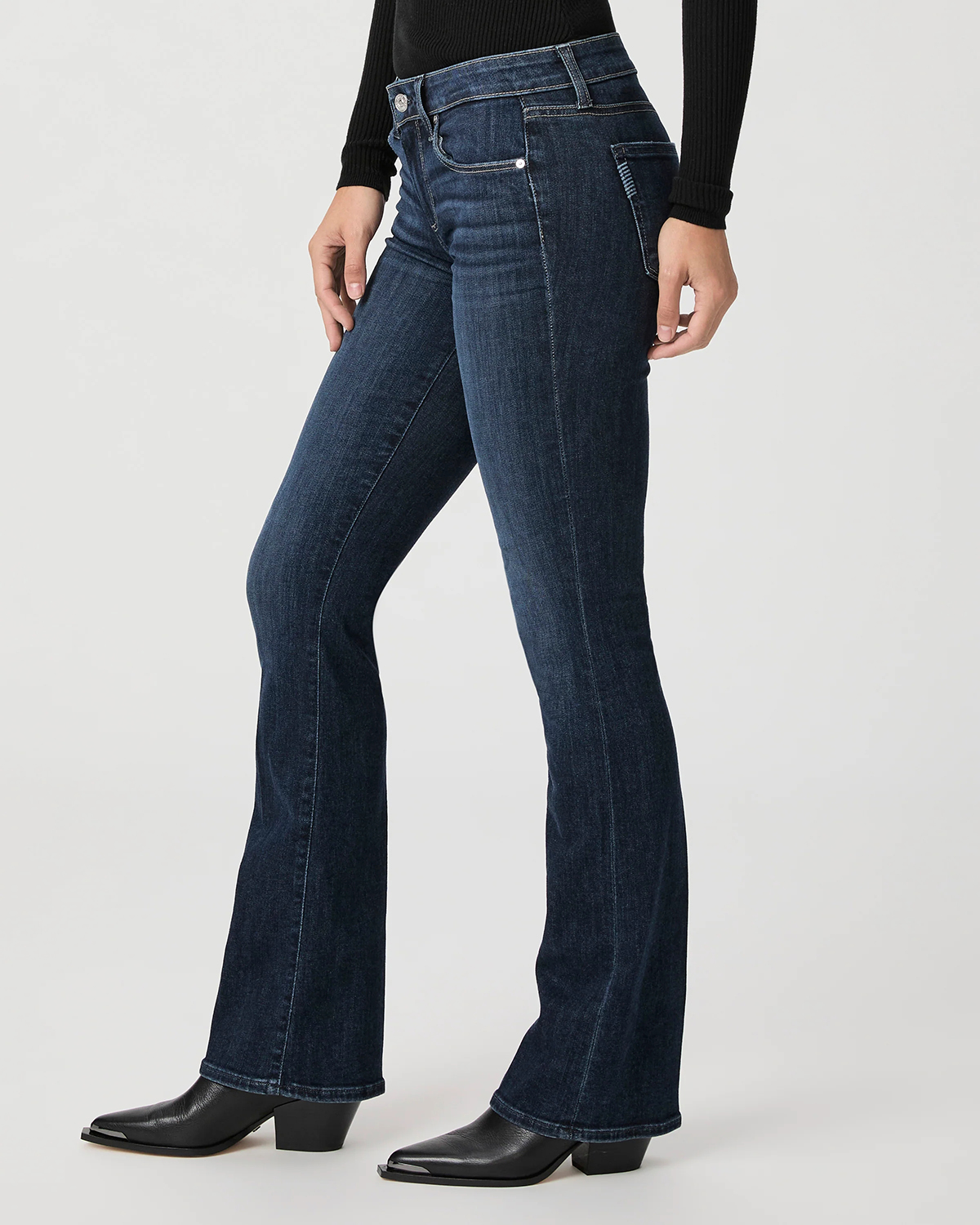 Dark Blue Bootcut Jeans