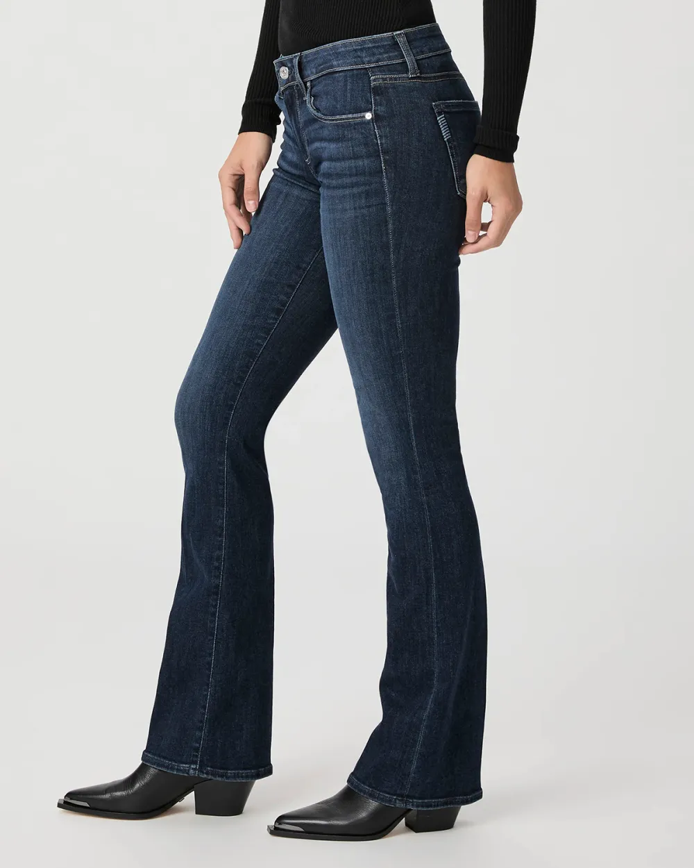 Dark Blue Bootcut Jeans
